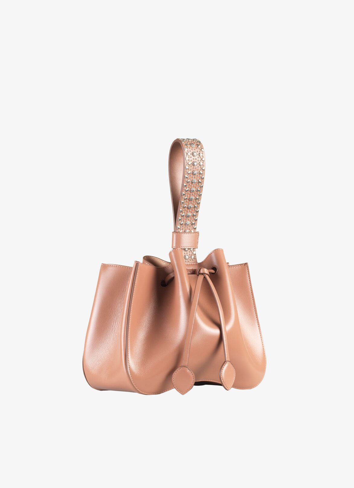 ROSEMARIE C.LUX+VIENNE CLOUS STRAP SAHARA ALAÏA BEIGE  ROSEMARIE C.LUX+VIENNE CLOUS STRAP SAHARA